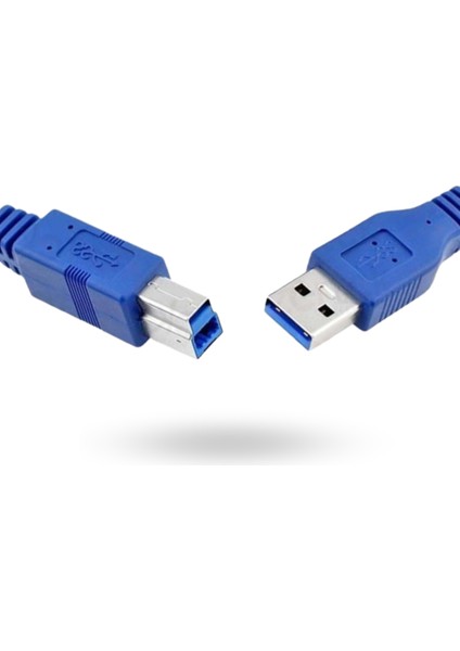 Büro Ev Ofis Cihazları Için 0.5mt Usb3.0 Yazıcı Kablosu