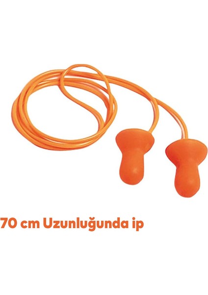 Yıkanabilir Kulak Tıkacı 26 Db Ipli Tıkaç Gürültü Ses Önleyici Yüzme Su Kaçma Kulak Koruyucu modelleri