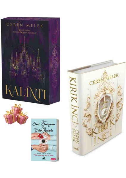 Kalıntı, Kırık Inci Ceren Melek 2 Kitap Ciltli Set