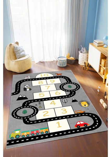 Oyun Halısı Makinede Yıkanabilir Kaymaz Taban Leke Tutmaz Antilerjen Çocuk Odası Halısı modelleri