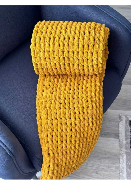 Puffy El Örgü Tv Battaniyesi fırsatları