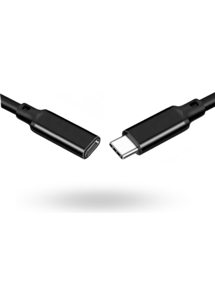 Büro Ev Ofis Cihazları Için 1mt Usbc Güç Data Aktarım Kablosu