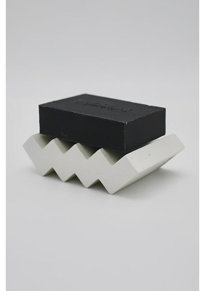 Dekoratif Beton Sabunluk | Dayanıklı, El Yapımı, Modern Tasarım Banyo Dekorasyon Ürünü