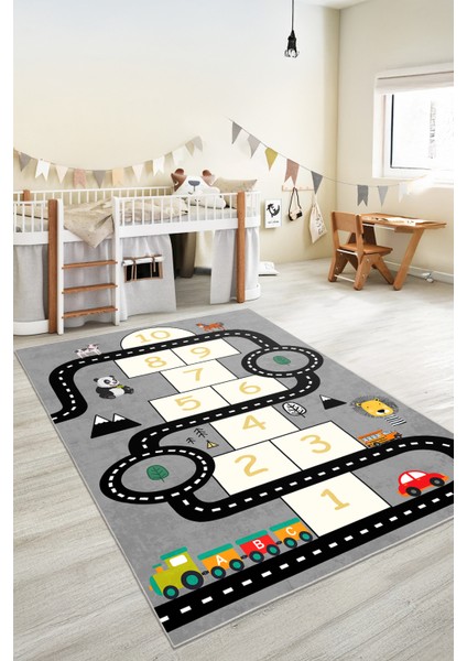 Oyun Halısı Makinede Yıkanabilir Kaymaz Taban Leke Tutmaz Antilerjen Çocuk Odası Halısı fırsatları