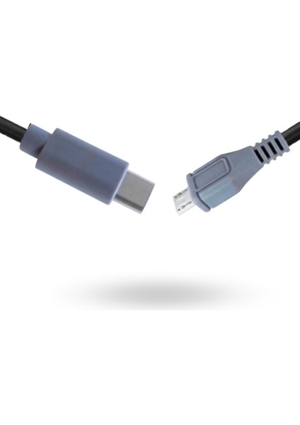 Büro Ev Ofis Cihazları Için 1mt Usbc-Usb Micro Çevirici Kablo
