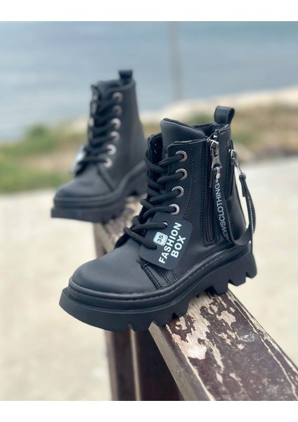 Çocuk Bot, Sıcak Astar Esnek Yüksek Taban Fermuarlı Çocuk Bot fırsatları