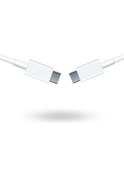 Büro Ev Ofis Cihazları Için 3mt 100W Usbc Güç Data Aktarım Kablosu