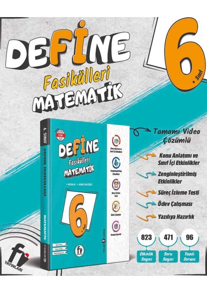 6. Sınıf Define Matematik Fasikülleri 2026
