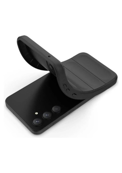 Galaxy A17 Uyumlu Kılıf Esnek TPU Oyuklu Arka Yüzey Tasarımlı Vendas Etnik Silikon Kapak + Hayalet Ekran Koruyucu modelleri