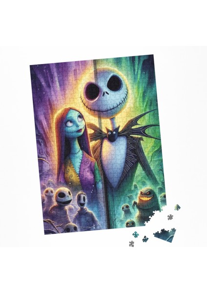 1000 Parça Puzzle Gölgegelerle Aşk Helloween indirimleri