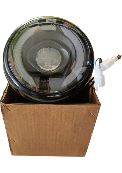 Üç Tekerlekli Elektrikli Motor Ön Far Ledli (12 Volt)