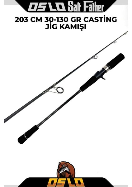 Salt Father 205CM 30-130GR Cast Jig Kamışı fiyatları