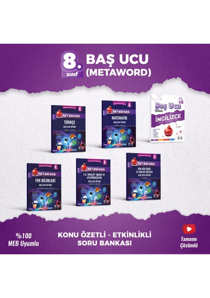 8. Sınıf Metaword (Baş Ucu) Seti