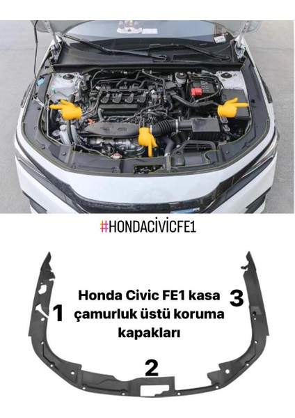 Honda Civic Fe1 Çamurluk Üstü Kaplama fırsatları