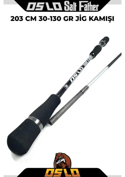 Salt Father 205CM 30-130GR Jig Kamışı indirimleri
