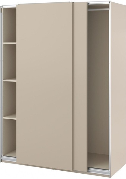 Pax Sürgü Kapaklı Gardırop, Bej, 150X66X201 cm