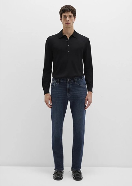 Erkek Lacivert M0081090986 Mılan Pantolon modelleri