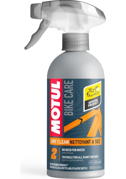 Bisiklet Çerçevesi Için Hızlı Temizleyici, Kuru Temizleme, Karbon Fiber Dahil Tüm Yüzeyler Için, Hızlı Kurur, Çözücü Madde Içermez,