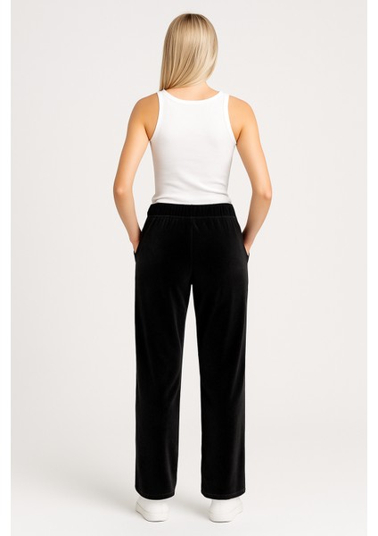 Kadın Kadife (Velour) Straight Fit Pantolon fiyatları