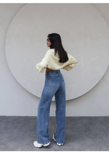 Likralı Straight Jean modelleri