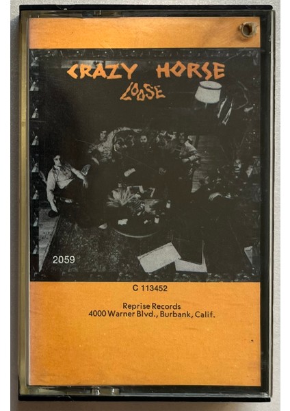 Crazy Horse Loose Kaset (Orijinal Dönem Baskı Kaset)