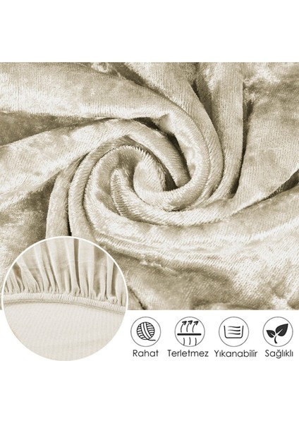 Kadife Kumaş Oval Sandalye Kılıfı,sandalye Örtüsü 1 Adet fiyatları