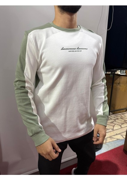 Erkek 2 Iplik Sweat Beyaz fiyatları