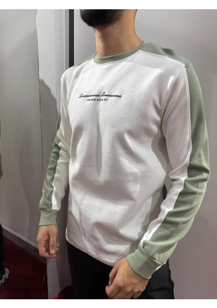 Erkek 2 Iplik Sweat Beyaz fırsatları