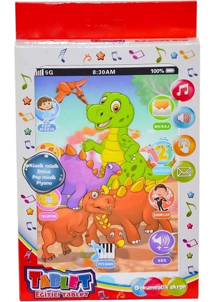 Pilli Dokunmatik Sesli Tablet Oyuncak - Çocuklar Için Oyuncak Tablet fırsatları