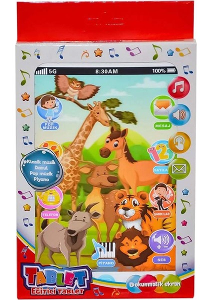 Pilli Dokunmatik Sesli Tablet Oyuncak - Çocuklar Için Oyuncak Tablet indirimleri