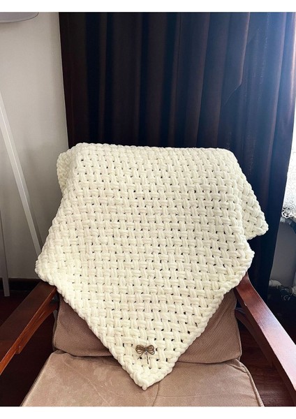 90 x 90 Yumuşacık Örme Bebek Battaniyesi Antibakteriyel Tek Ebat Bej Düz Polyester fiyatları