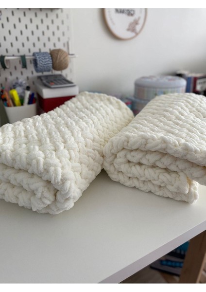 Puffy Örgü Bebek Battaniyesi modelleri