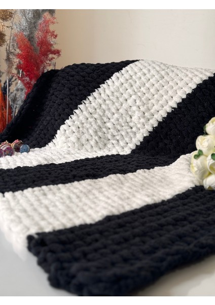 El Örgü Puffy Bebek Battaniye 90X90 cm fiyatları