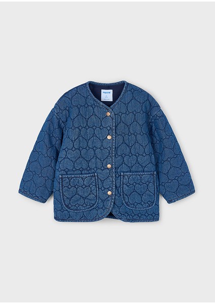 4442-5 Kız Çocuk Kot Mont fiyatları