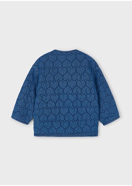 4442-5 Kız Çocuk Kot Mont fırsatları