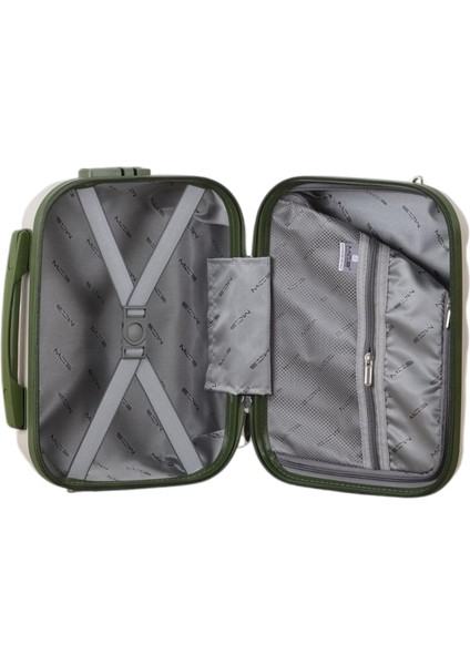 Polipropilen 3'lü Valiz Seti Büyük & Orta & Makyaj V305