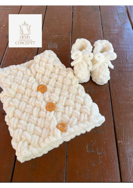 Puffy Bebek Battaniye Yelek Seti 3 Lü modelleri