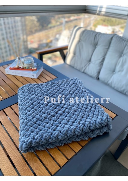 Alize Puffy - El Örgüsü Yumuşacık Battaniye & Tv Battaniyesi fiyatları