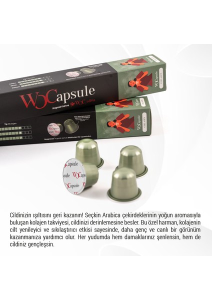 apsule No:2 Kolajen Nespresso Uyumlu Kapsül Kahve 60'lı Avantaj Paketi modelleri