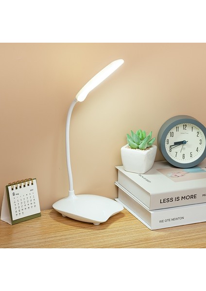 Şarjlı Masa Lambası Dokunmatik Düğmeli 3 Mod 18 LED Beyaz Masa Lambası indirimleri