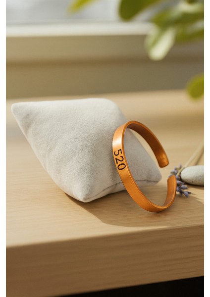 Sertifikalı 520 Sayı Sekanslı Bakır Bileklik ( Para - Bolluk ve Refah )