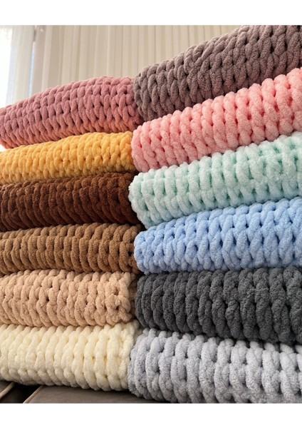 /puffy El Örgüsü Bebek Battaniyesi Bal Köpüğü 100*100