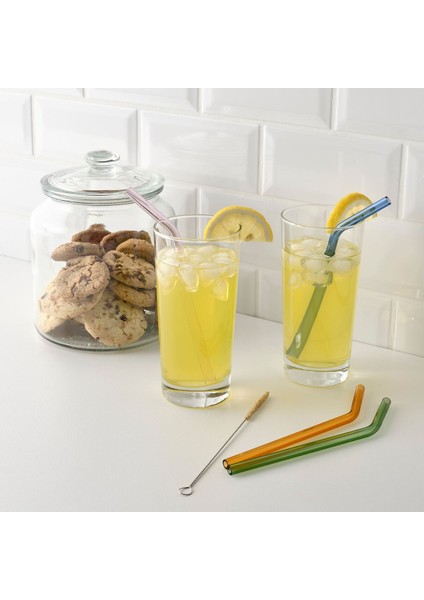 Cam Pipet, Karışık Renkler, 4 Adet fırsatları