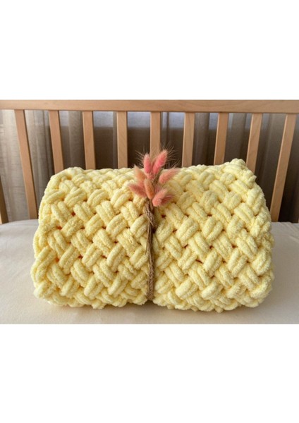 Pufy Bebek Battaniyesi El Yapımı El Örgüsü El Örmesi modelleri