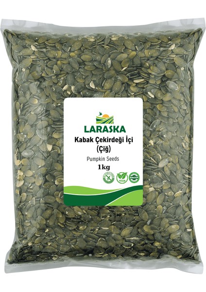 Kabak Çekirdeği Içi Çiğ 1kg- Raw Pumpkin Seeds