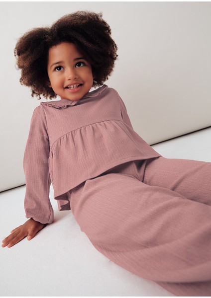 4581-83 Kız Çocuk Pudra 2'li Takım