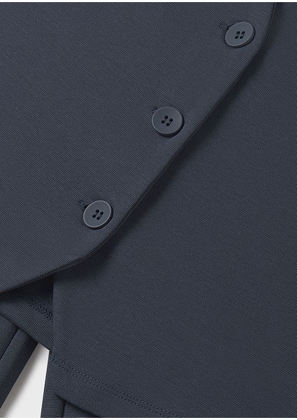 7582-11 Kız Çocuk Lacivert Yelekli Takım modelleri