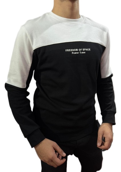 Erkek 2 Iplik Sweat Siyah