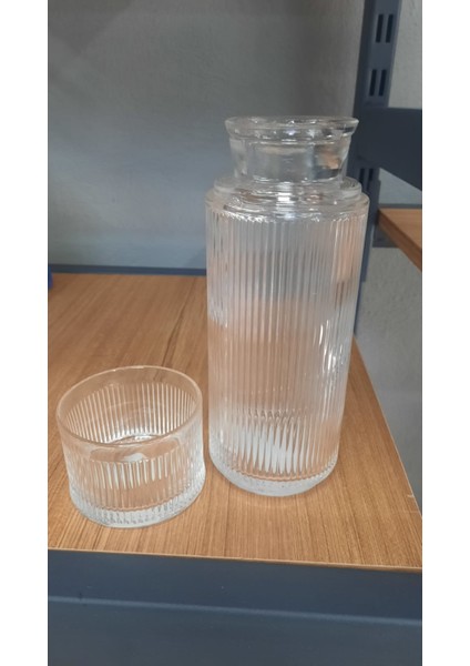 El Yapımı Cam Başucu Sürahisi, Bardaklı Cam Sürahi modelleri