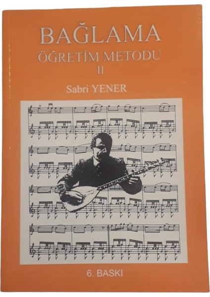 Bağlama Öğretim Metodu 2 Sabri Yener